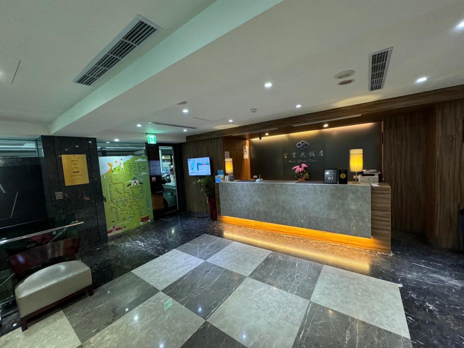 雲富大飯店 Hotel Cloud-Zhongshan Tajpej Kültér fotó